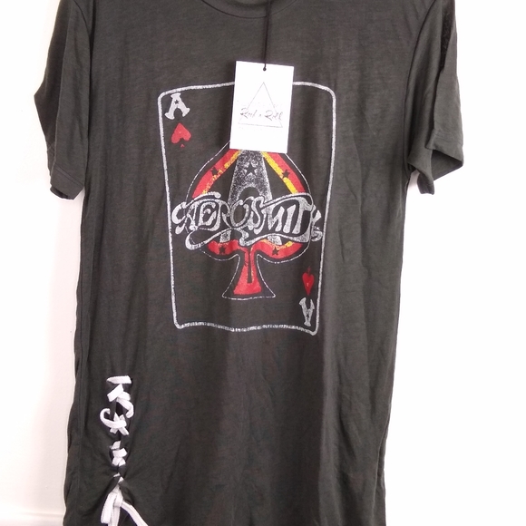 Daydreamer Revolve Aerosmith Ace Size M Top New - Picture 4 of 8